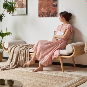 Bộ SoFa Ánh Trăng Nghệ Thuật - Ghế Đôn Dài