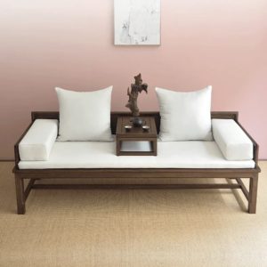 Bộ Bàn Ghế La Hán Cổ Điển MS01 - Gỗ Sồi