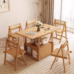 Bàn trà phòng khách tích hợp bàn ăn tiết kiệm diện tích - MS02 (Không Ghế)