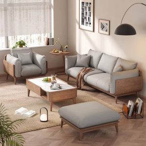 Bộ SOFA, Kệ TiVi Phòng Khách Phong Cách Classic - MS08