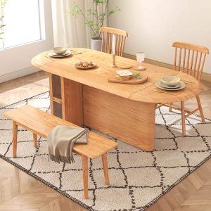 Bàn Ăn Cánh Chim Gấp Gọn MS01 (Không Ghế)