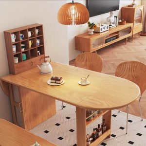Bàn Ăn Cánh Chim Gấp Gọn MS02 (Không Ghế)