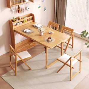 BÀN ĂN THÔNG MINH GẤP GỌN DỰA TƯỜNG MS03 (Không Ghế)