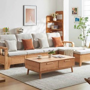 Bộ SOFA Phòng Khách Hiện Đại MS11 (Gỗ Sồi)